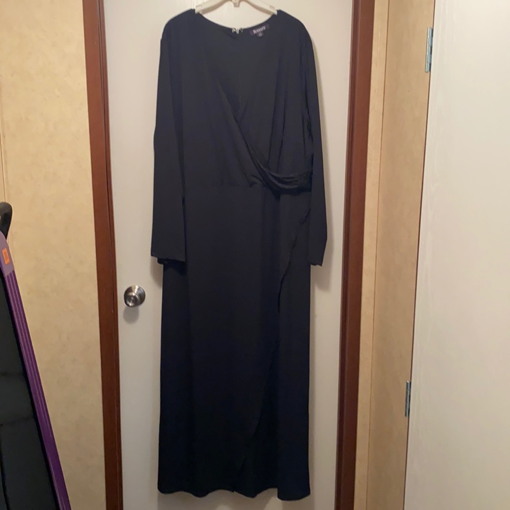 Lovely faux wrap maxi dress.